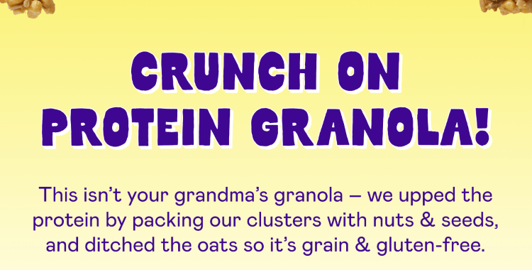 Crunch on Protein Granola
