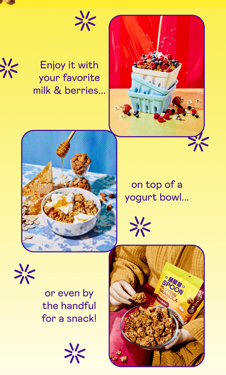 Ways to enjoy your Granola